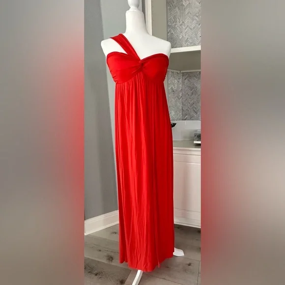 chinese dress ladies Bobi Split Neck 3/4 SLV Tie Waist Dress main image 0